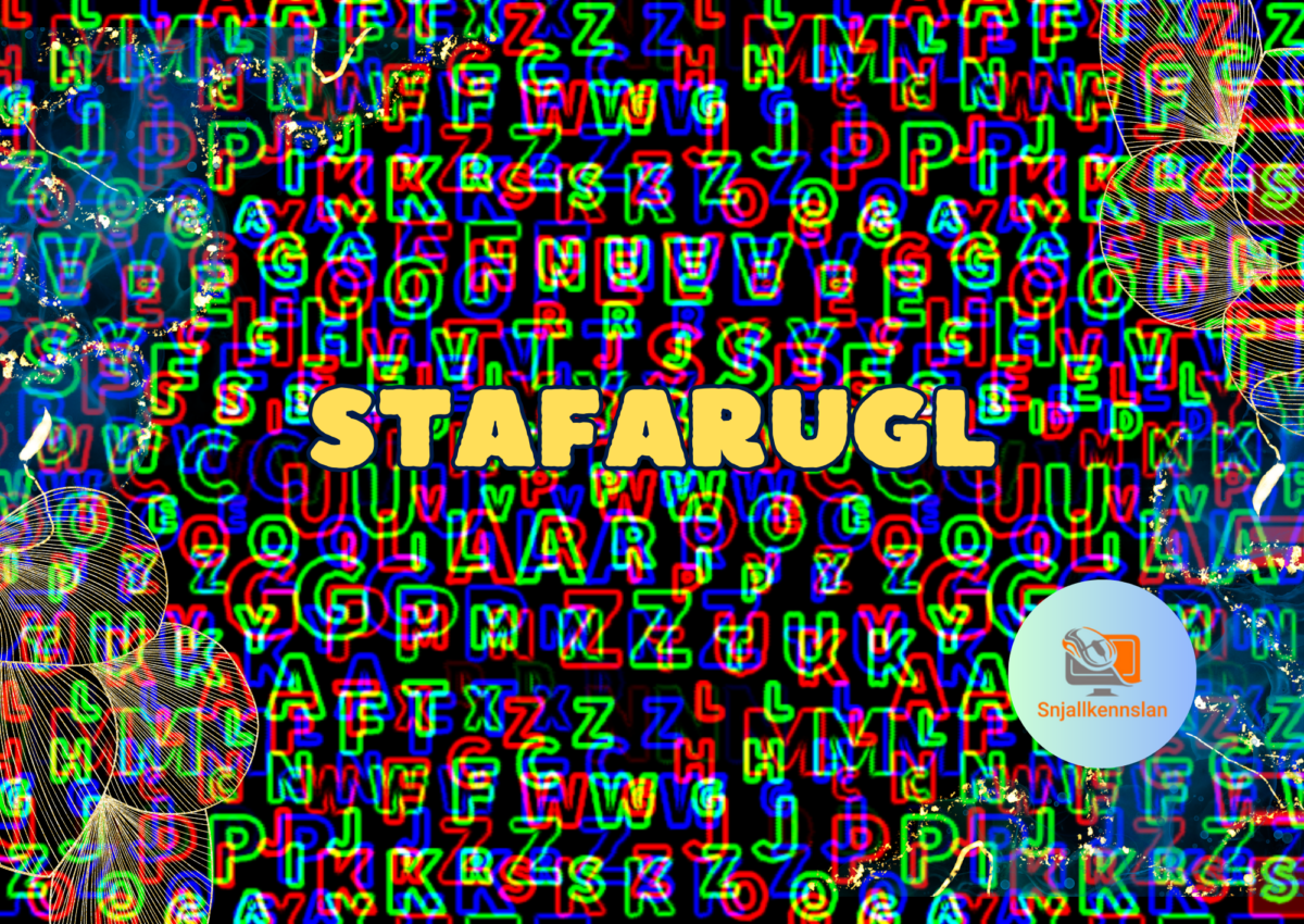 Stafarugl Snjallkennslu